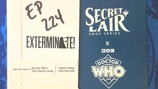 Secret Lair x Doctor Who: The Dalek Lands Traditional Foil Edition - Secret Lair Sunday 224 #mtg