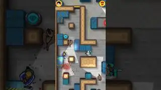 Escaped from three guys without getting eliminated..!! Hunter assassin level-21 Gameplay #shorts