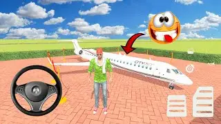 ✈️😱 New Showroom Purchase Airplane | Indian Bike Driving 3D & Indian Thief Aura Simulator