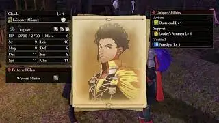 Claude introduces Shez to the Golden Deer Students (Fire Emblem Warriors: Three Hopes