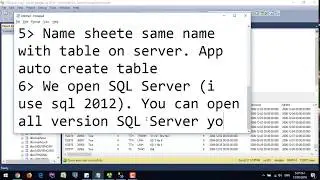 Import file Big Size Excel to All version SQL Server