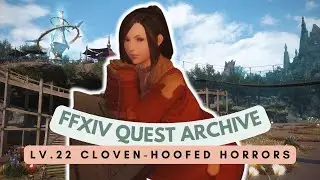 South Shroud: Lv.22 Cloven-hoofed Horrors | No Commentary | FFXIV Quest Archive