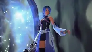 Kingdom Hearts 2.8 (Kingdom Hearts 0.2) Zodiac Aqua Secret Boss Level 50 Critical No Damage