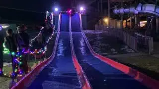 Santa’s Village Snowless Tube Slide