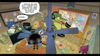 Sonic's Help From The Chaotix Detective Agency (Sonic Comic Dub)