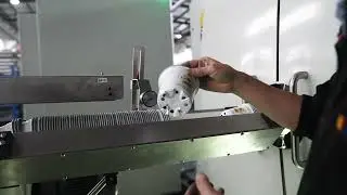Thermoformed Round Pot Printing Machine , Pot dry offset printer, high speed flower pot printing