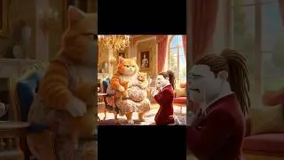 Cheating cat husband kicked his pregnant cat wife out of the house and later regretted #shorts