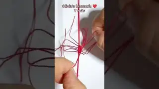 pulsera de coraz&oacute;n en Macram&eacute; #hechoamano #bisuteria #tutorial #macrame #pulseradecorazontutorial