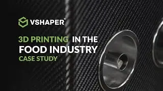 3D printing in the food industry - case study VSHAPER x FREZMET