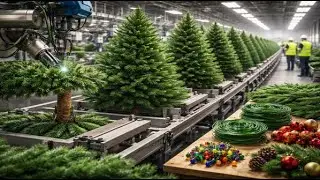 The Surprising Process of the Manufacturing of Christmas Trees