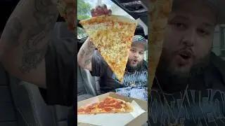 Biggest Pizza In New York City &ldquo;Cross Bronx Pizzeria ￼￼&rdquo; 🍕 #foodie #pizza #fyp #nyc #pizzalover