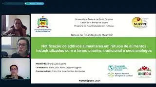 Defesa Mestrado Bruna Luiza Salame - PPGN UFSC