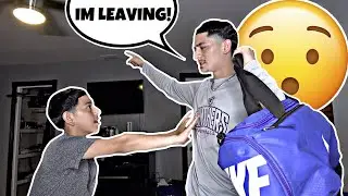 IM MOVING OUT PRANK on little brother!! 😯
