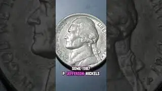 🇺🇸. &ldquo;1987-P Jefferson Nickel Hidden Treasure 💰&rdquo;#1987PNickel #JeffersonNickel #RareCoins