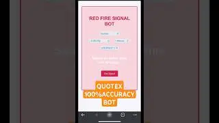 Quotex trading bot 2025 100% accruccy win10/10 high accuracy bot new bot #trading #tradingsoftware