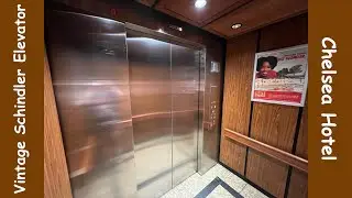 Schindler South Garage Elevator at the Chelsea Hotel in Toronto, Ontario, Canada