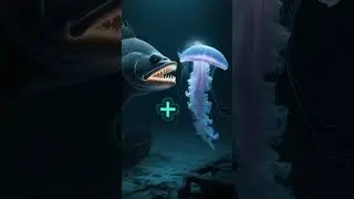 Mind blowing Sea Creature fusion 🔥🙌 #deepsea #ocean #creature #fusion #shorts