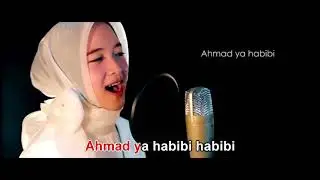 Karaoke ahmad ya habibi Nisa sabyan