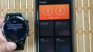 pairing download huawel health bo your phone.then add this device:huawei watch gt 2e-dff