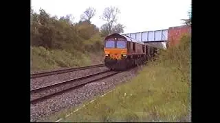 47818 and 66016 at Bishops Itchington