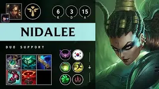 Nidalee Support vs Pyke - KR Master Patch 25.10