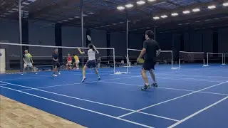 双打对抗 Terry/Kelly vs Mike/Bin