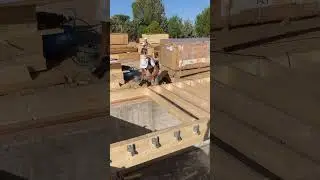 #forjado de #madera! #Workinprogress #construction #work #clavadora #carpintero #carpinter#viral