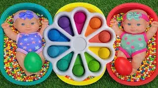 Relaxing Slime Cutting & Crunchy Candy Sounds | ASMR Sleep
