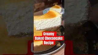 Creamy Baked Cheesecake That Will Wow Your Guests!        #cheesecake #cheesecakerecipe