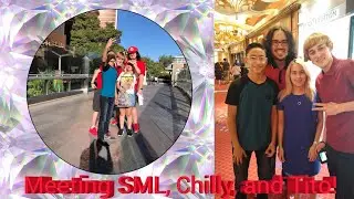 Meeting SML/Logan, Chilly, and Tito!!! Thanks Damaris for taking photos!