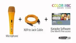 Jammin Pro Color Microphone Mic019 - jamminpro colormic color mic