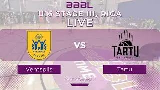 Tartu 2010 vs Ventspils 2010 | BBBL U16 | Stage III