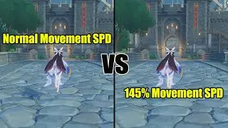 Columbina 145% Movement SPD // Genshin impact