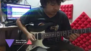He's a Pirate (Pirate of the Caribbean Theme Song) Metal Guitar Cover - Kyaw Gyi