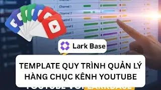 Demo quản l&yacute; k&ecirc;nh youtube cho team MMO