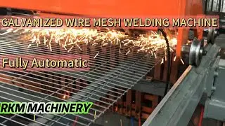Galvanized Wire Poultry Cage Mesh Welding Machine