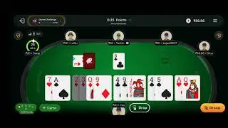 rummy with &lrm;@Mannagaming&nbsp;|point rummy cash ₹20 game plan |how to play online rummy in bengali |ep62|
