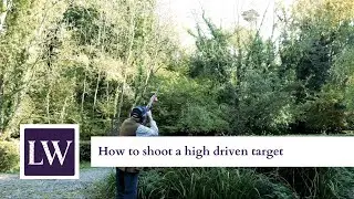 How to shoot a high driven target | Lady's Wood Shooting School
