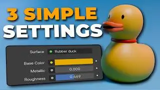 Blender Materials for Beginners: 3 Settings You Must Understand