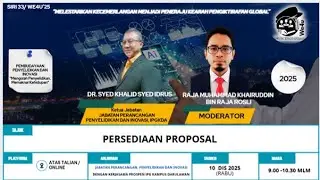 Siri 33/ 2025 : PERSEDIAAN  PROPOSAL
