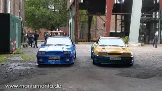 MANTA MANTA: Klausi Manta und Bertie Manta beim Youngtimer Vestival