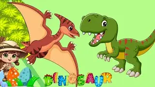 Dinosaur Names for Kids | Dinosaur Video for Toddlers | Dinosaur Cartoon for Kids 