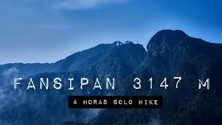 FANSIPAN , LA MONTAÑA MÁS ALTA DE INDOCHINA, SOLO