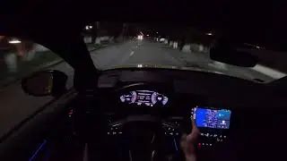 POV NIGHT DRIVE 2024 AUDI A3 S-LINE