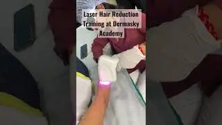 Diode Laser Hair Reduction Treatment Training at Dermasky Skin Clinic and Academy