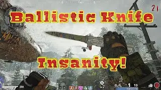 The Ballistic Knife Is Actually INSANE In Cold War Zombies