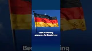 Best recruiting agencies for foreigners in Germany 🇩🇪 #shorts #jobsingermany #recruitingagency