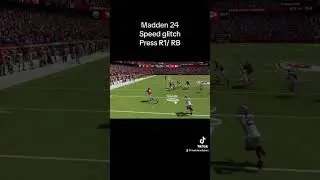 Speed glitch #glitch #madden24 #best #nfl #tips #maddentips #money #football