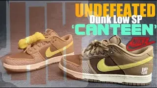 UNDEFEATED X DUNK LOW SP 'CANTEEN' UNBOXING | DETAILED LOOK | ON-FEET