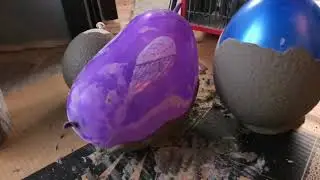 Ballong lysholder i betong